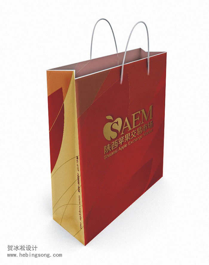 陕西苹果交易市场（农产品行业标志及包装设计）（图ZMTI4ODQ0NA==） - 包装 - 站酷设计师贺冰凇原创素材 - 站酷ZCOOL