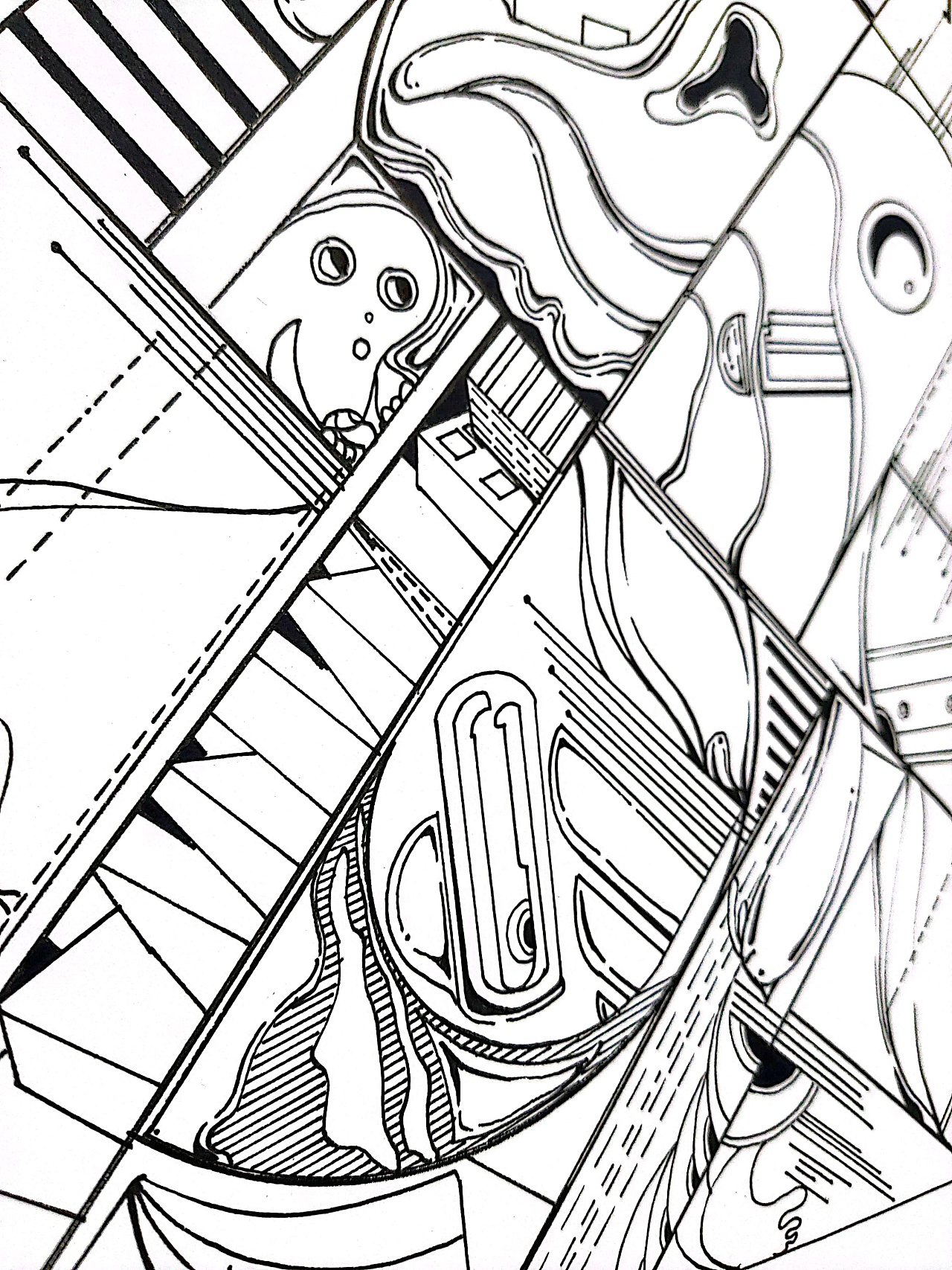 手绘线稿/考研视觉传达设计/构成设计|平面|其他平面|汪元磊 - 原创