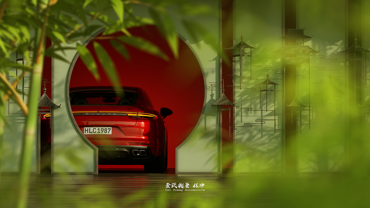 CGI Porsche Panamera（图ZMjI0NzI1ODky） - 机械/交通 - 站酷设计师Tommy_林冲原创素材 - 站酷ZCOOL