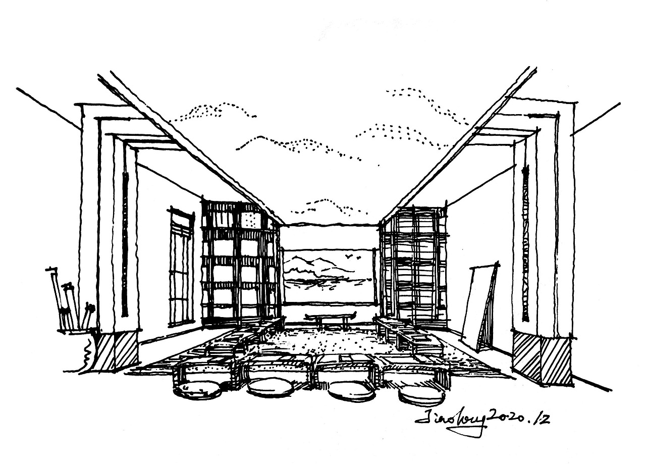 展厅手绘创意篇|空间|展陈设计|交子先生_原创作品-站酷zcool