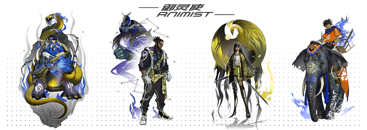 御灵者（图ZMjc4NDg3MzY4） - IP形象 - 站酷设计师性感老吉原创素材 - 站酷ZCOOL