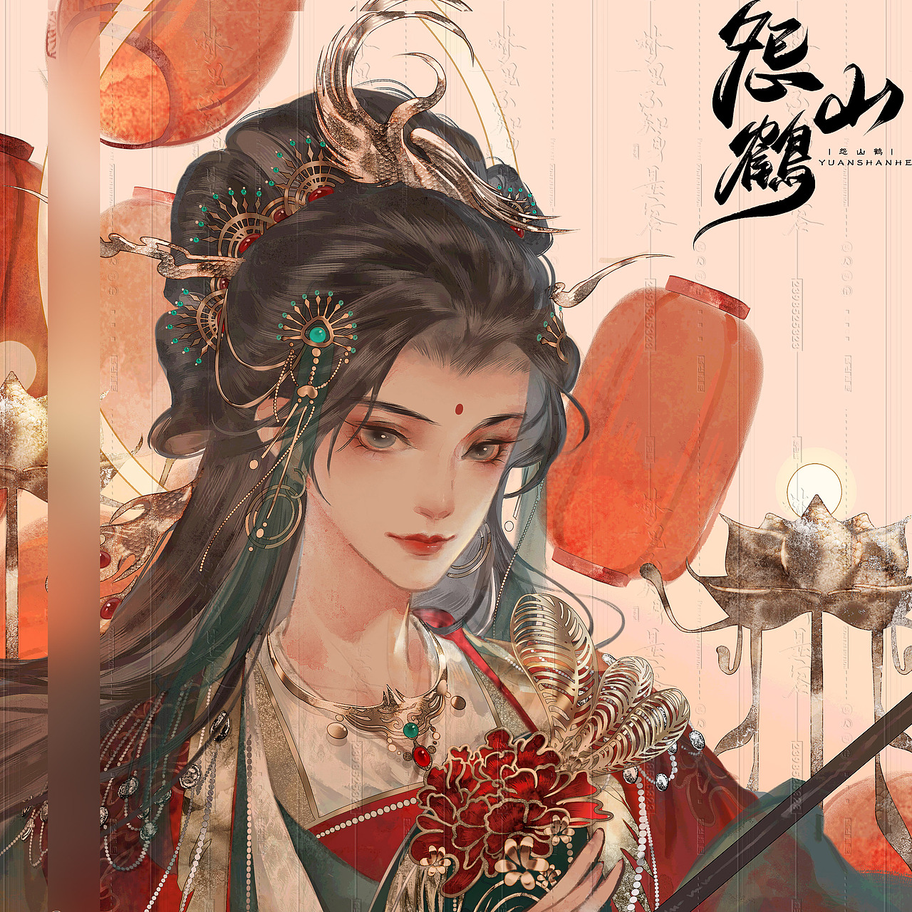 灯红一梦（图ZMzM2MTc3NDY0） - 商业插画 - 站酷设计师怨山鹤原创素材 - 站酷ZCOOL
