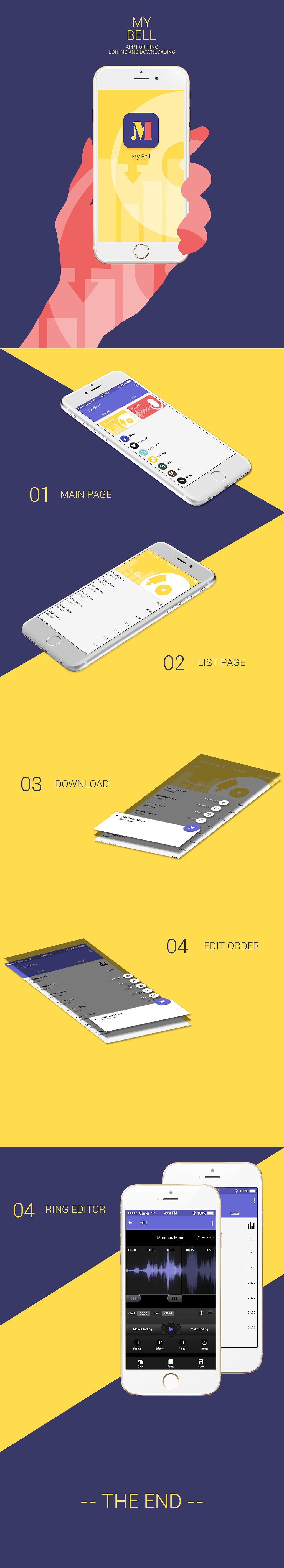 铃声下载APP（图ZNjM0OTIyODg=） - APP界面 - 站酷设计师xhzsaner原创素材 - 站酷ZCOOL