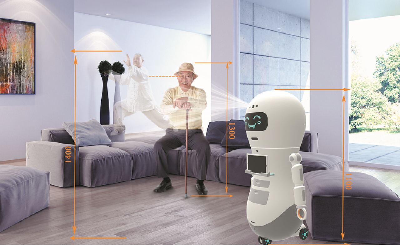 陪伴机器人概念设计（图ZMjEwNTc4Njk2） - 电子产品 - 站酷设计师ZY玉儿原创素材 - 站酷ZCOOL