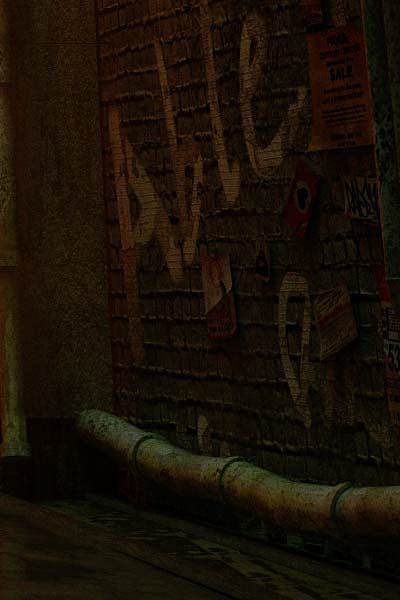 魔幻风格的小巷子