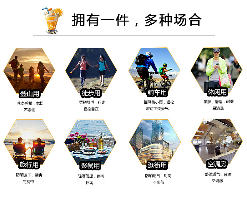 防晒衣详情页（图ZMjUyNDg4NDYw） - 其他平面 - 站酷设计师HyunA金泫雅原创素材 - 站酷ZCOOL