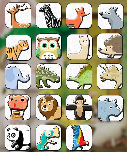 动物连连看图标