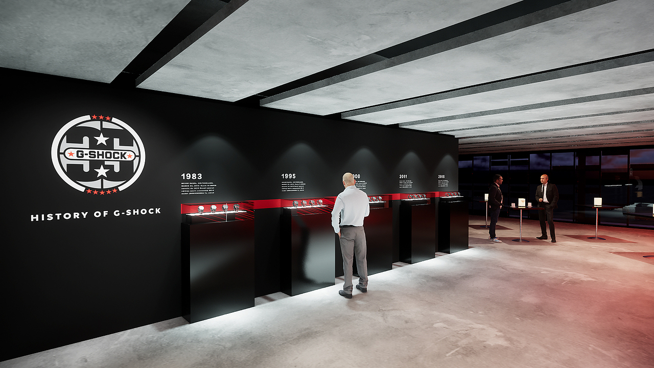 G-SHOCK卡西欧/活动策划/创意设计/晚宴/外场设计/展示