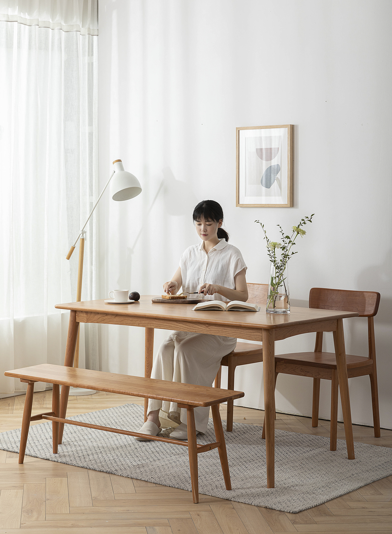 家居摄影-餐桌(家具摄影、北欧实木家居拍摄)