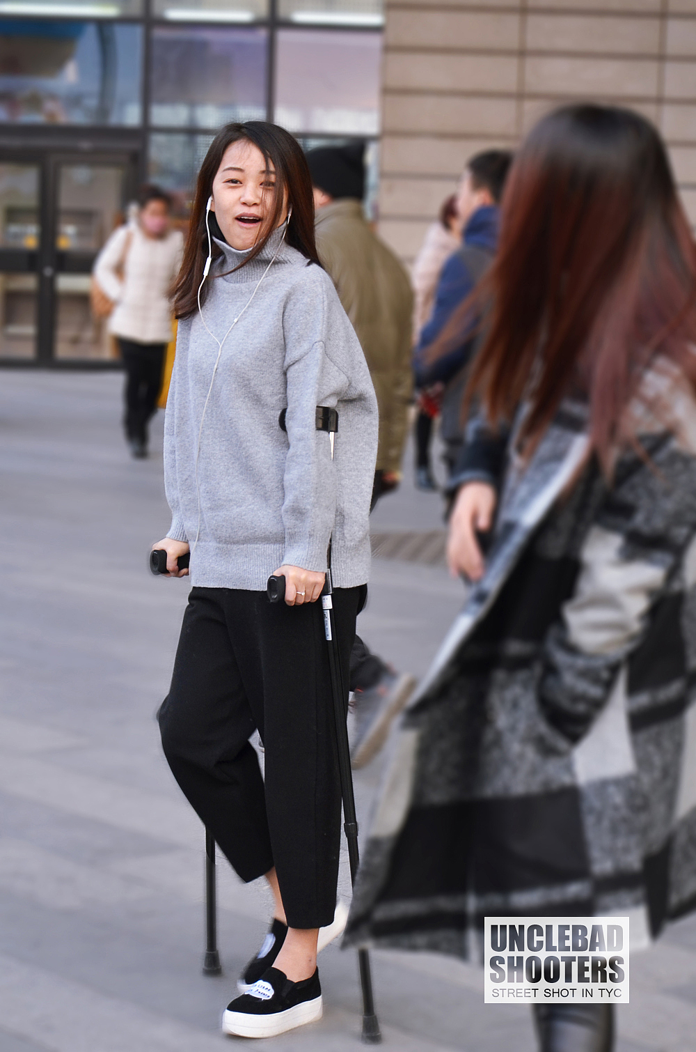 冬日太原北美新天地街拍合辑