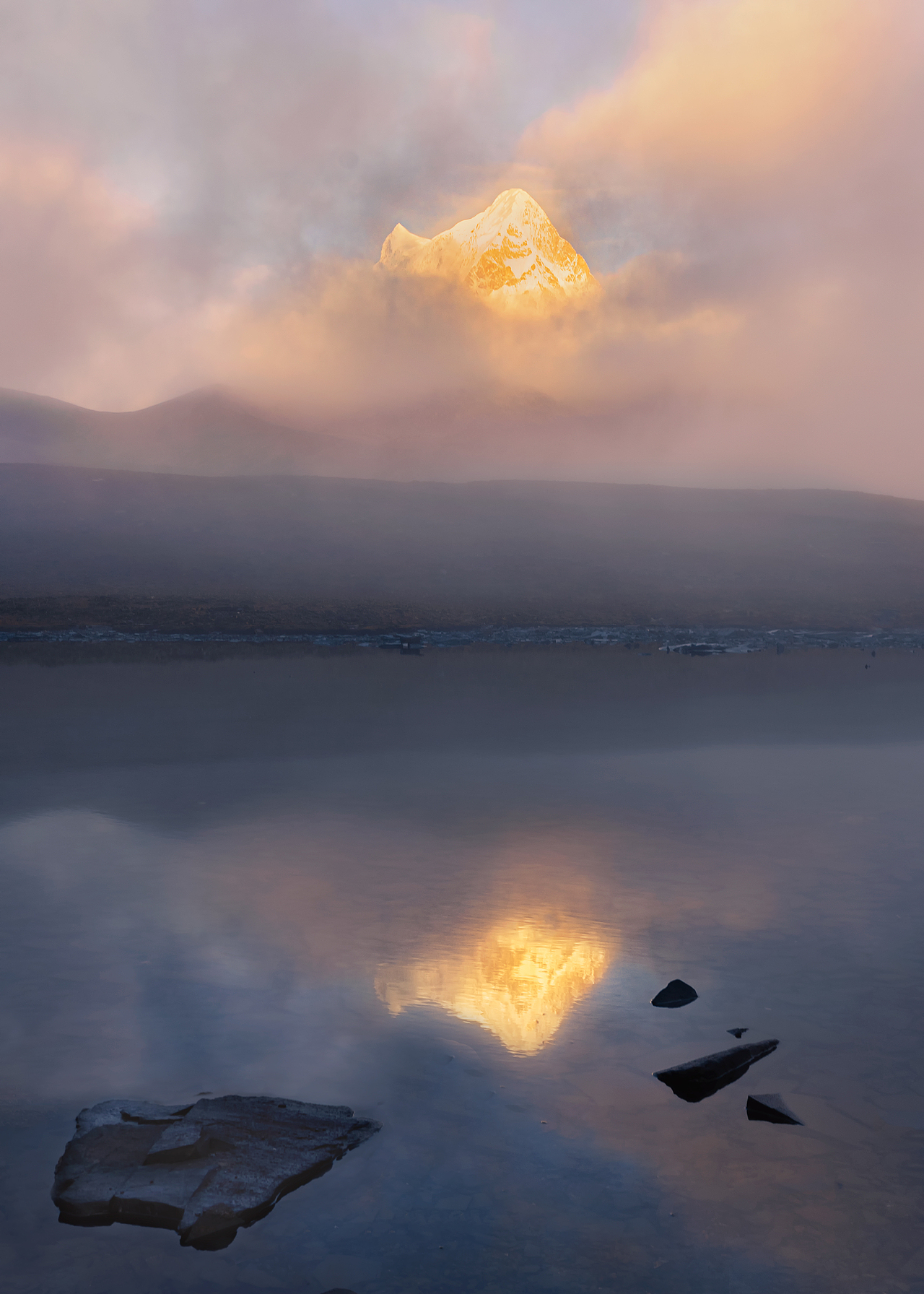 西藏库拉岗日雪山徒步