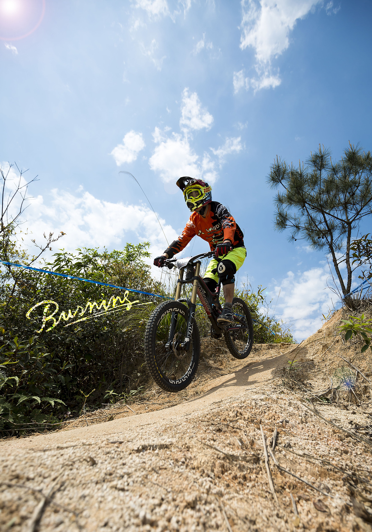 第一站 广州雁鹰湖速降赛