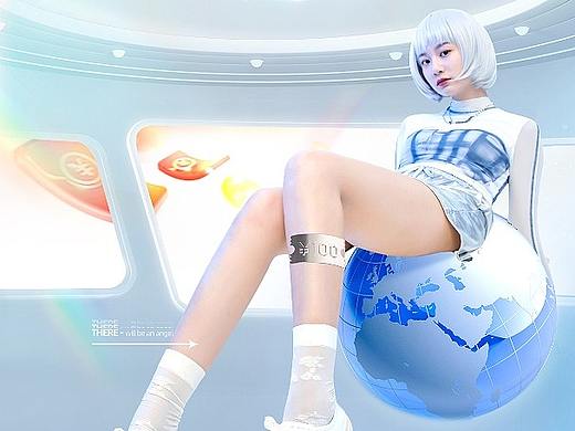 轻科技风首页网页 品牌女鞋 创意设计