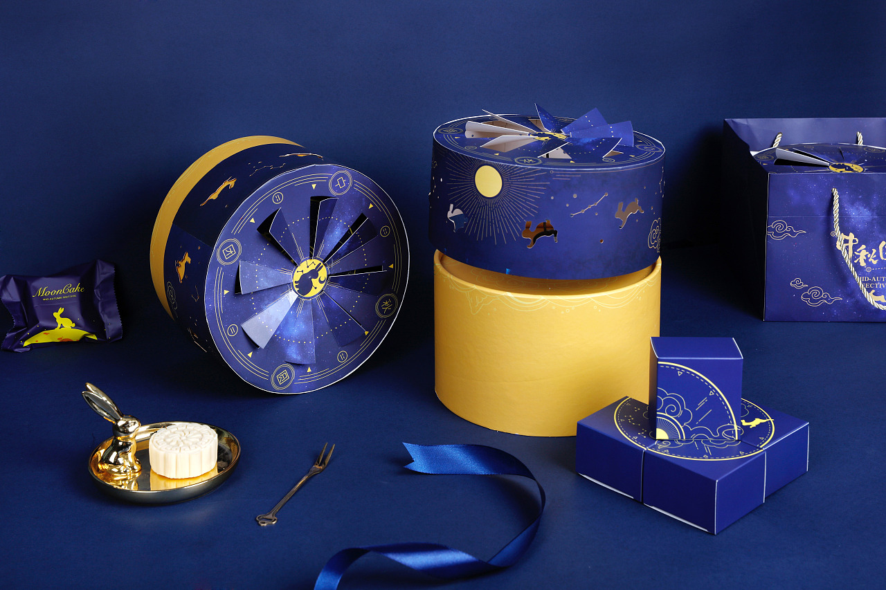 产品拍摄-中秋系列包装盒礼品袋
