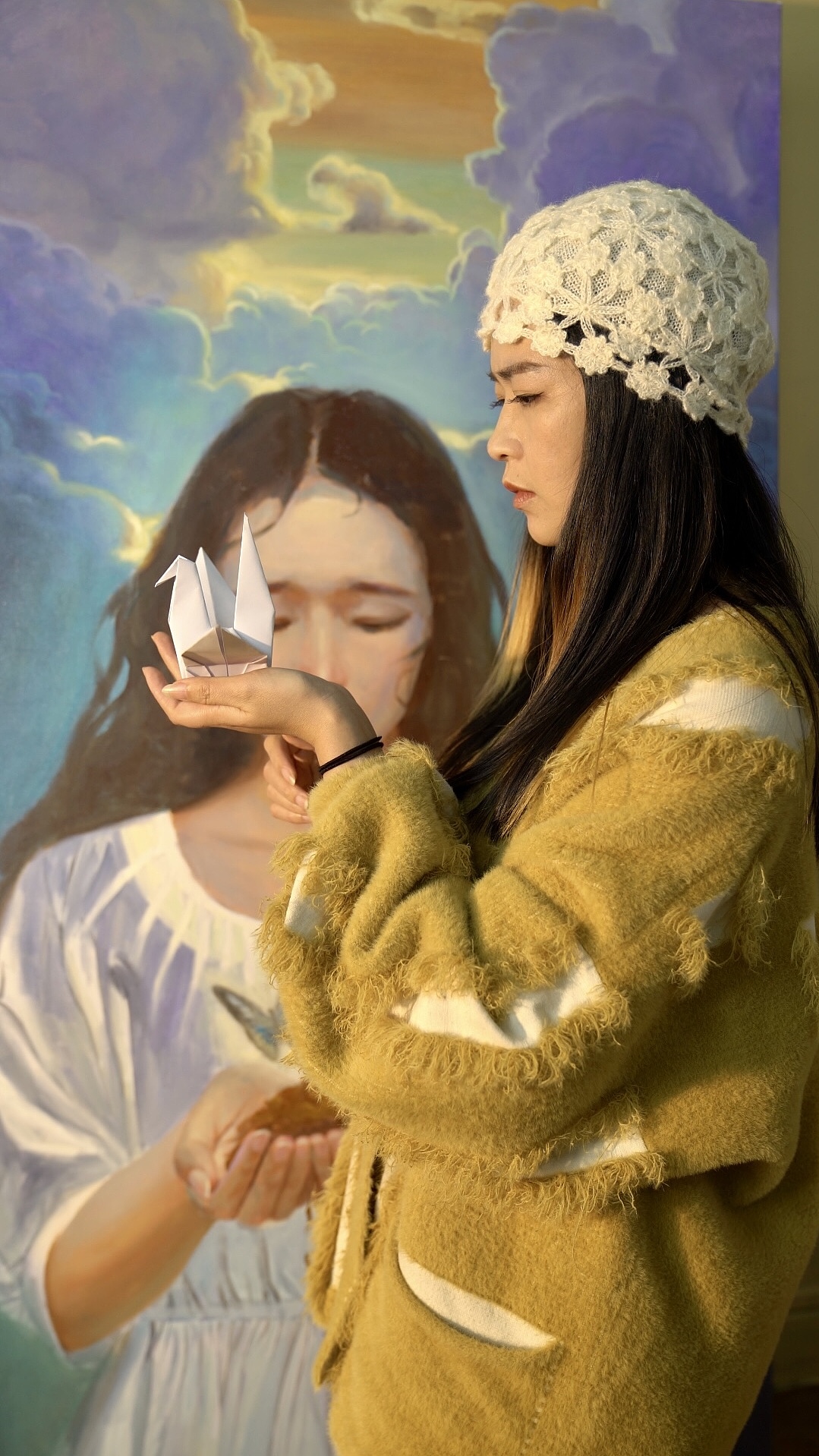 何水晶作品《祈福》（图ZMjk1NzEyNjUy） - 绘画 - 站酷设计师何水晶原创素材 - 站酷ZCOOL