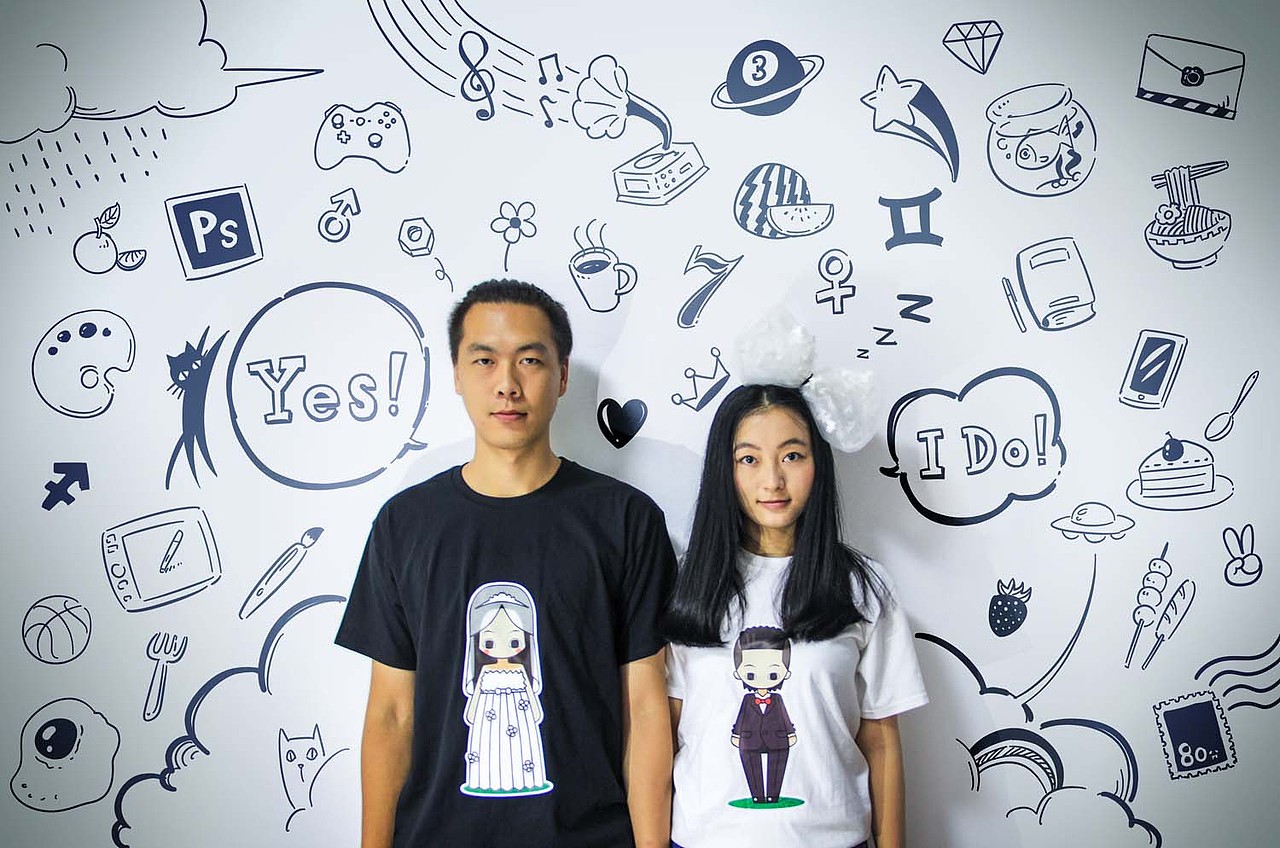 初见——自制婚纱照（图ZMTg5MzE5MjQ=） - 书籍/画册 - 站酷设计师黑白无颜原创素材 - 站酷ZCOOL
