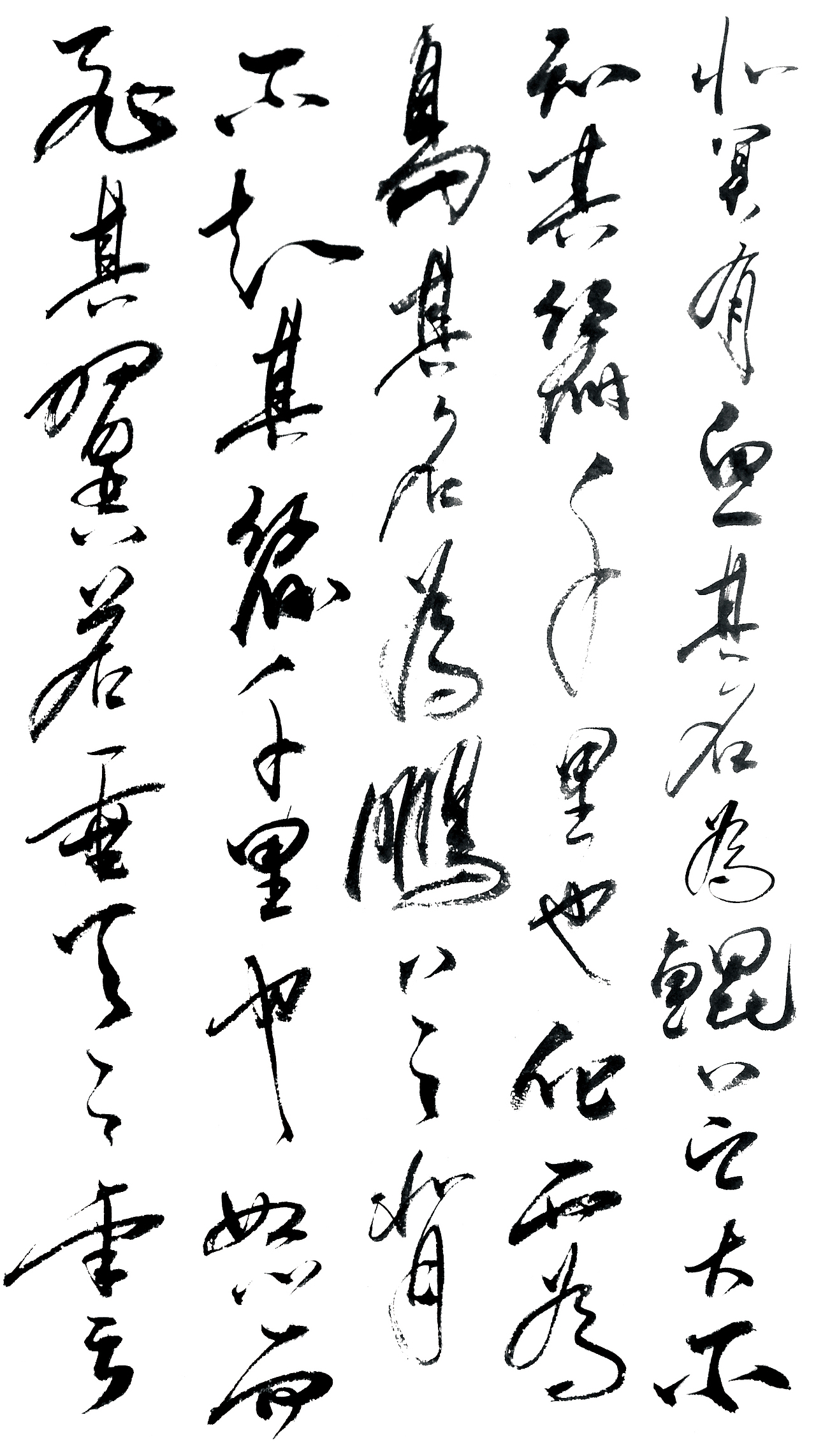 庄子逍遥游|纯艺术|书法|拂晓巍峰_原创作品-站酷zcool