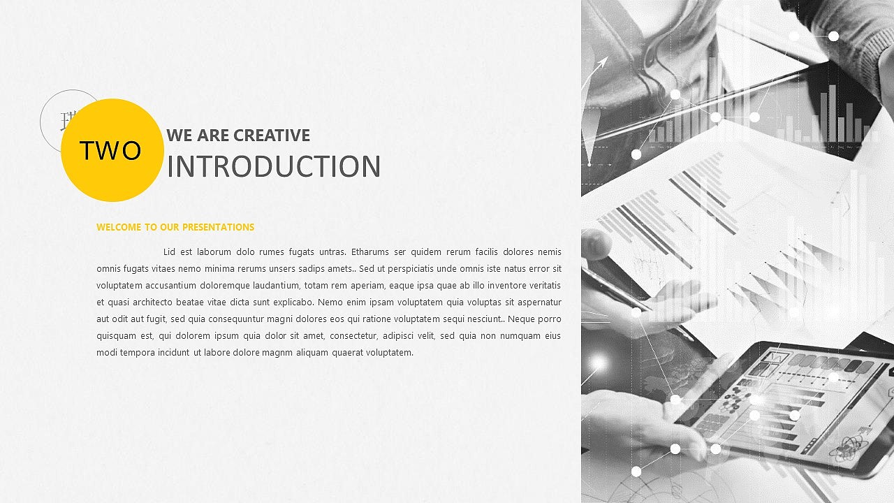 欧美杂志风年终总结年中汇报PPT模板