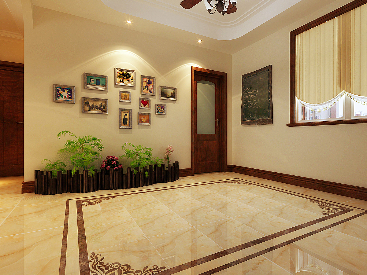 【维多利亚】-200㎡四室两厅-休闲美式-金舍装饰（图ZNjYzMDM3NzY=） - 家装设计 - 站酷设计师金舍壹壹原创素材 - 站酷ZCOOL