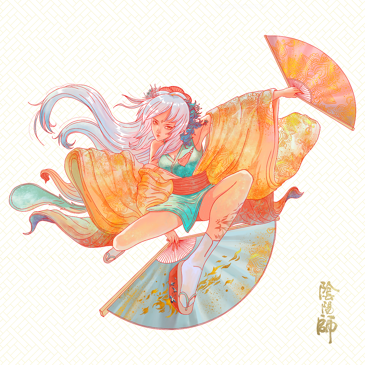百绘罗衣 不知火 涅槃重生（图ZMTg3ODg3MzY0） - 商业插画 - 站酷设计师香辣烤鸡脆骨原创素材 - 站酷ZCOOL