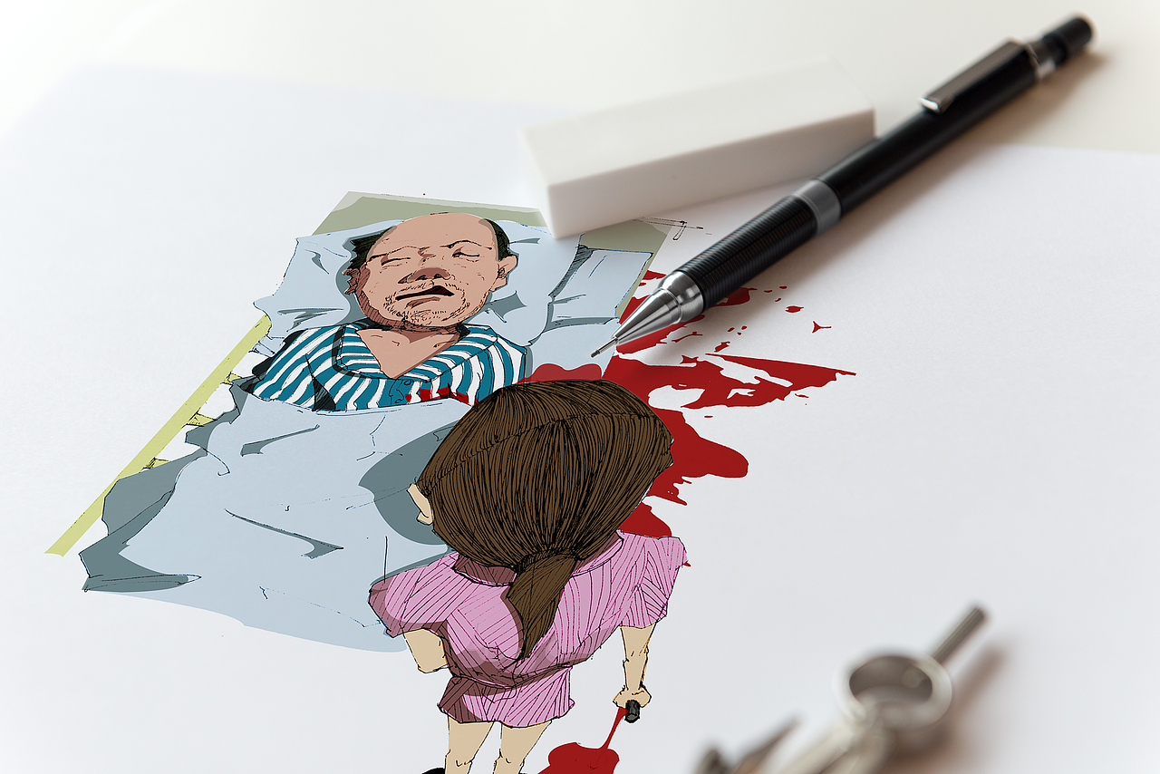 插画作品 | 中国式奇案