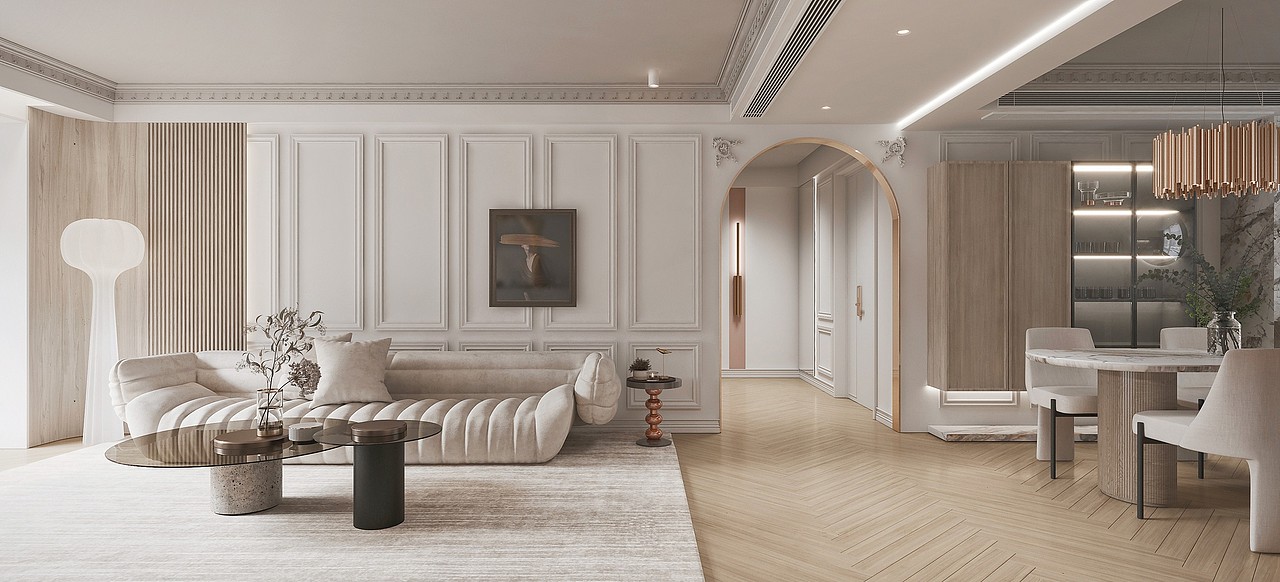 法式轻奢-以雅为名（图ZMjQ4NDc0OTQw） - 家装设计 - 站酷设计师苏子叶susu原创素材 - 站酷ZCOOL