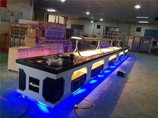 厂家直销餐厅桌现代酒店酒柜前台收银接待收款发光水吧