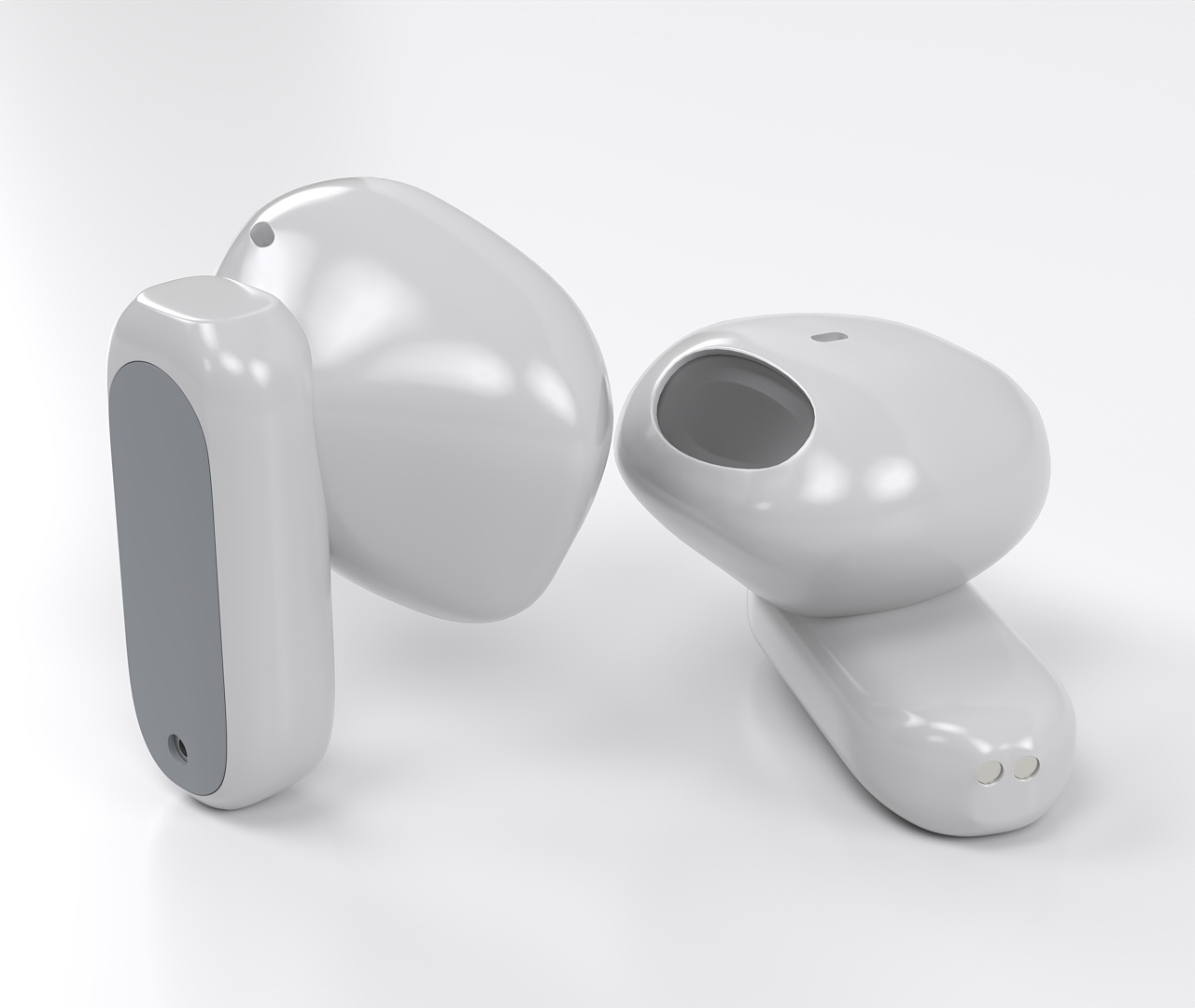 C4D-蓝牙耳机模型制作