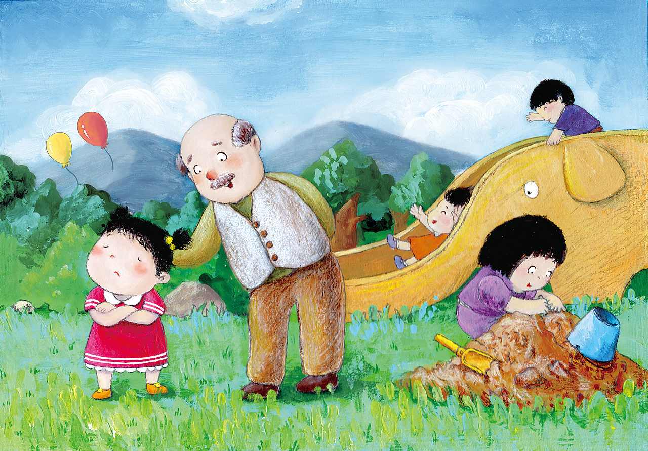 低幼儿插绘本（图ZMjk0NjEyNTg0） - 儿童插画 - 站酷设计师Dino君插画原创素材 - 站酷ZCOOL