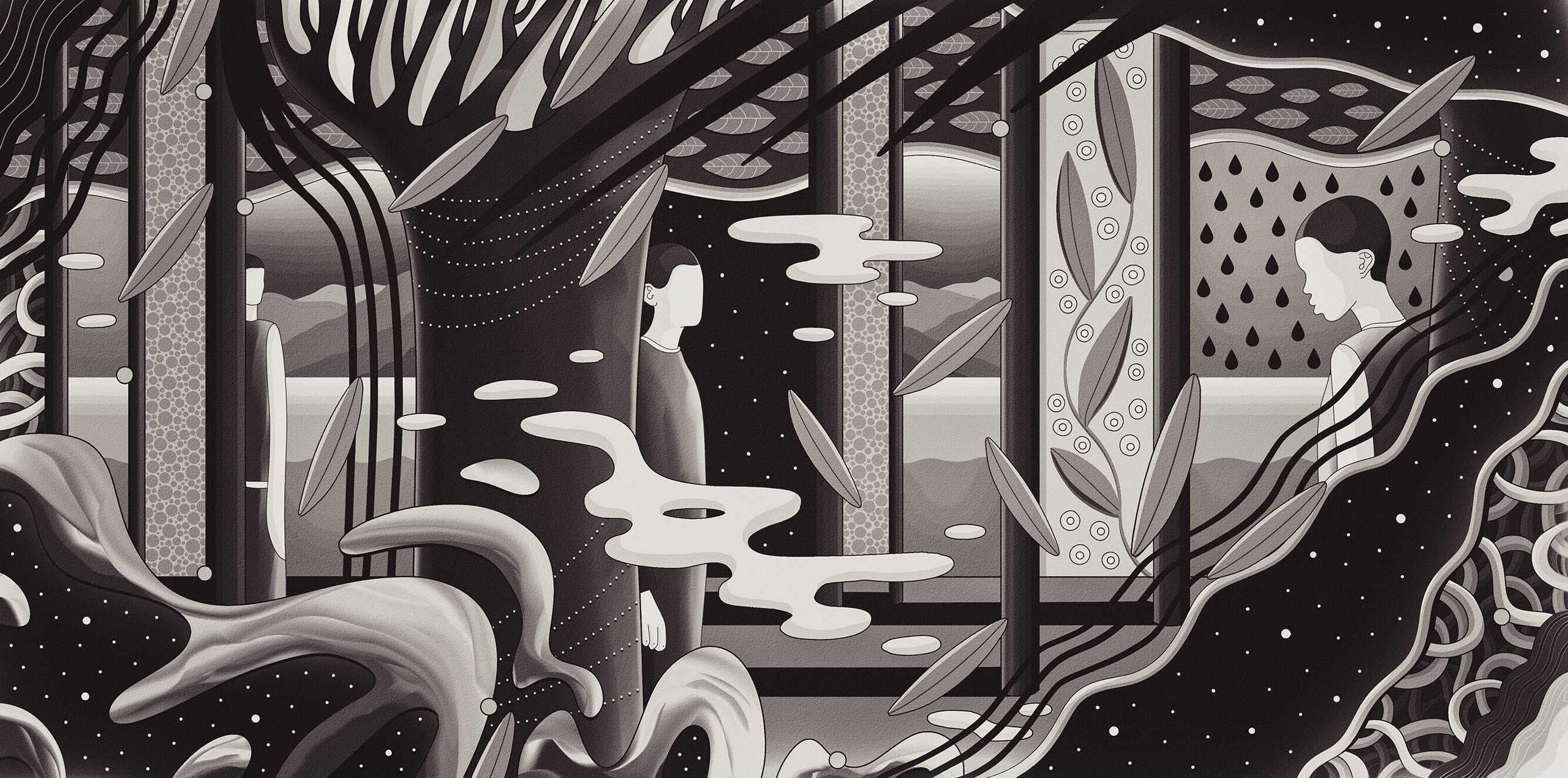 失乐园|插画|创作习作|插画师卷耳 - 原创作品 - 站酷 (zcool)