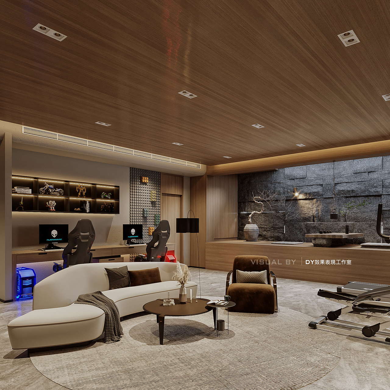 现代表现作品（图ZMjQ0OTk5OTgw） - 家装设计 - 站酷设计师DY效果表现工作室原创素材 - 站酷ZCOOL