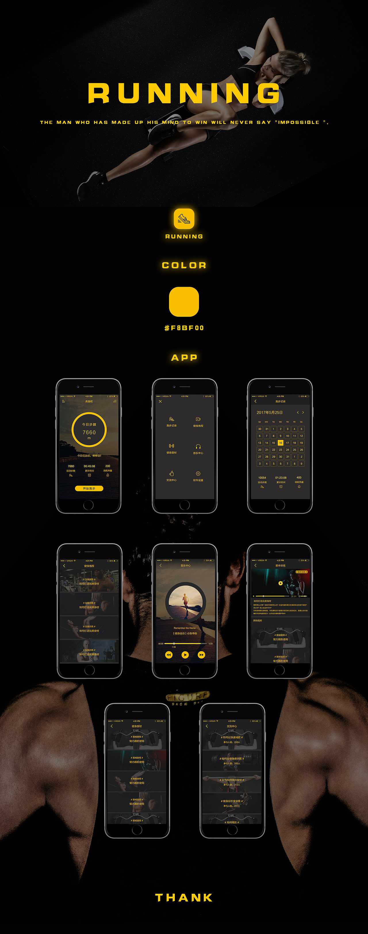 关于健身APP-RUNNING