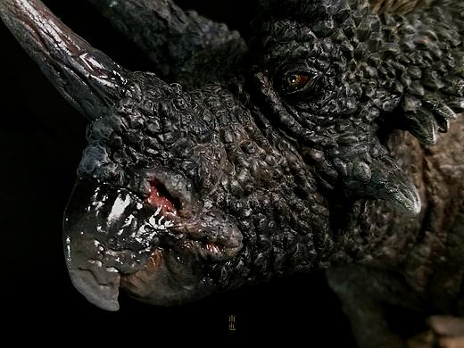 涂装作品丨Tony Mcvey（托尼·麦克维）三角龙
