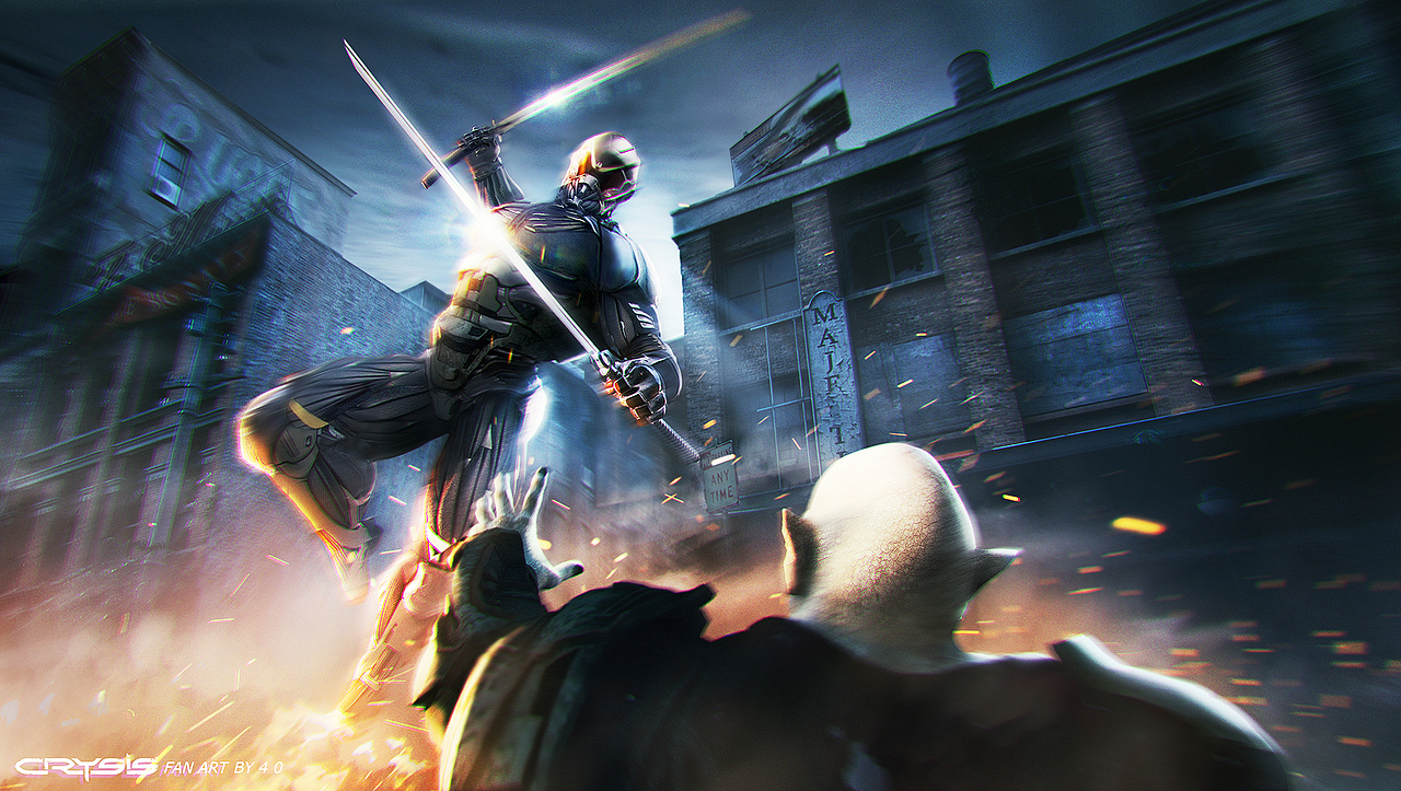 孤岛危机同人图