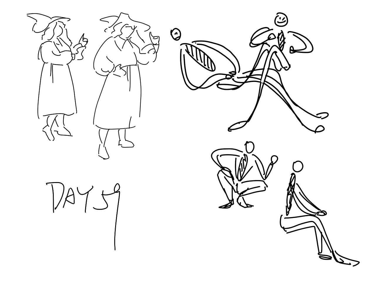 #速写60天挑战赛#