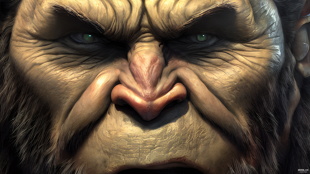 #AI创作实验室#兽人战士