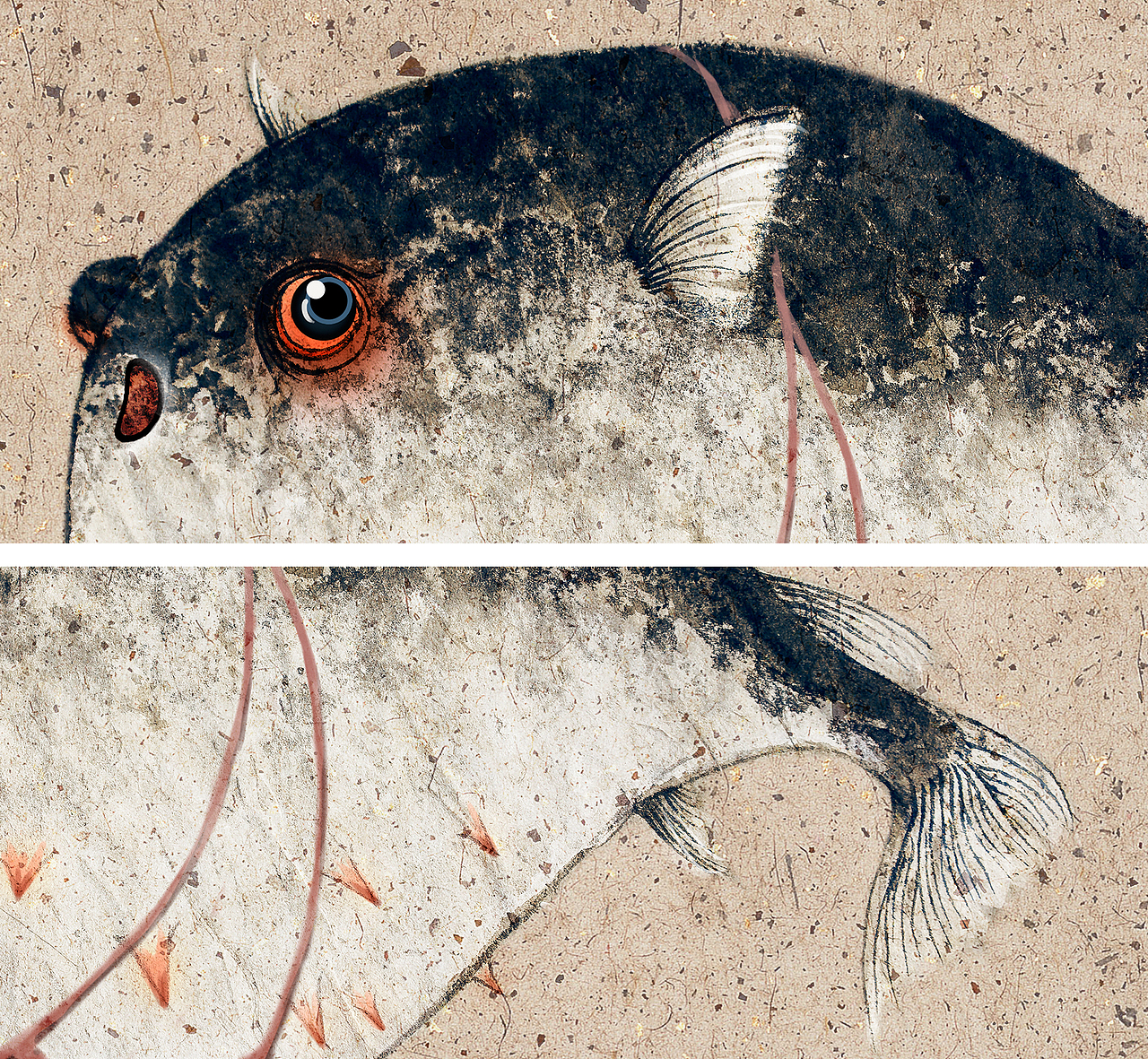 《寻海记》水墨插画（图ZNzUxMDU0NDQ=） - 概念设定 - 站酷设计师熟饭要发光原创素材 - 站酷ZCOOL