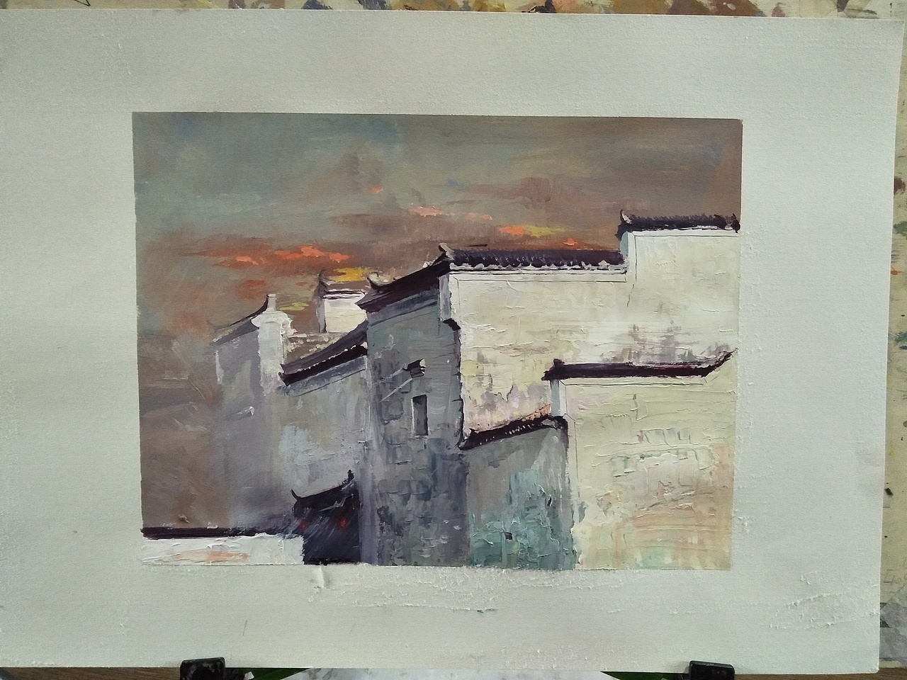 宏村西递南屏写生