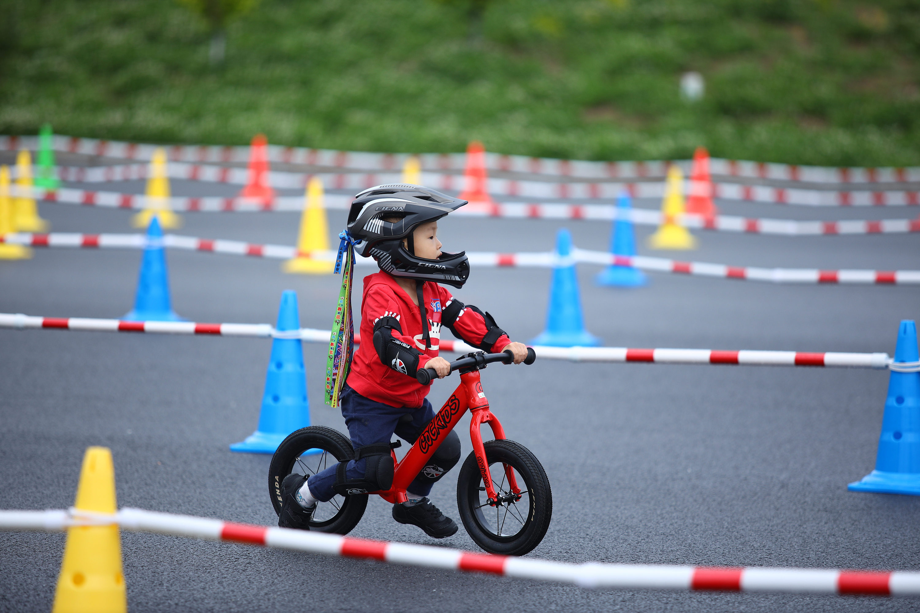 父亲节儿童平衡车活动cog全国联赛吉林东丰站