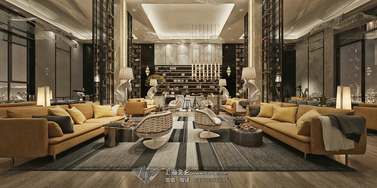 北玄视觉—酒店会所（图ZMjYzOTQ2OTEy） - 建筑/空间 - 站酷设计师北玄视觉表现原创素材 - 站酷ZCOOL