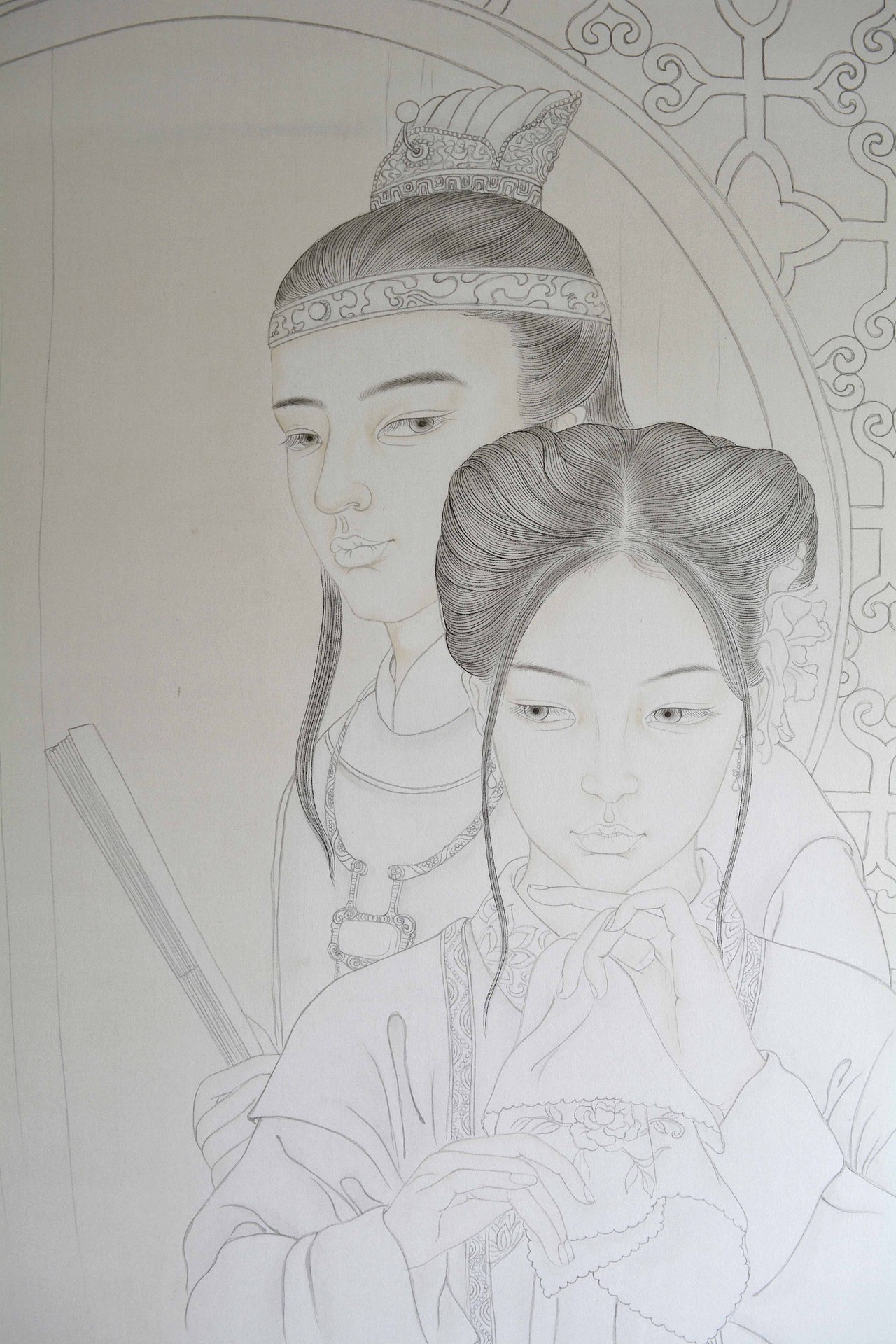 这个姊妹，我曾见过的（小过程）（图ZODgwNzg3OTI=） - 商业插画 - 站酷设计师ruby可可原创素材 - 站酷ZCOOL