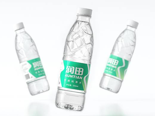 润田纯净水/矿泉水品牌包装升级