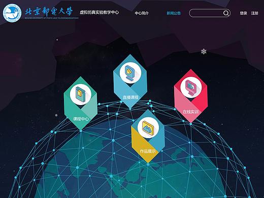 学校网页模板设计和AE动效（个人主页-ZMjU0MzY0ODg=） - 企业官网 - 站酷设计师shirley6603原创素材 - 站酷ZCOOL