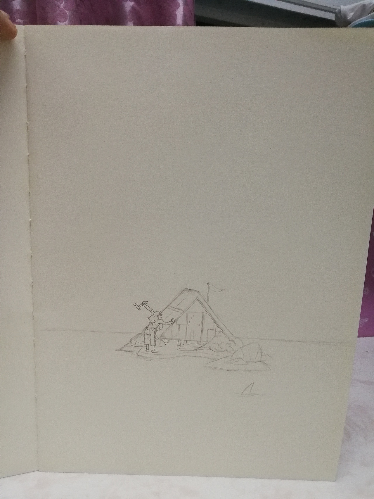 白老头漂流记（图ZMTI4ODE0ODcy） - 创作习作 - 站酷设计师xuchaojie原创素材 - 站酷ZCOOL