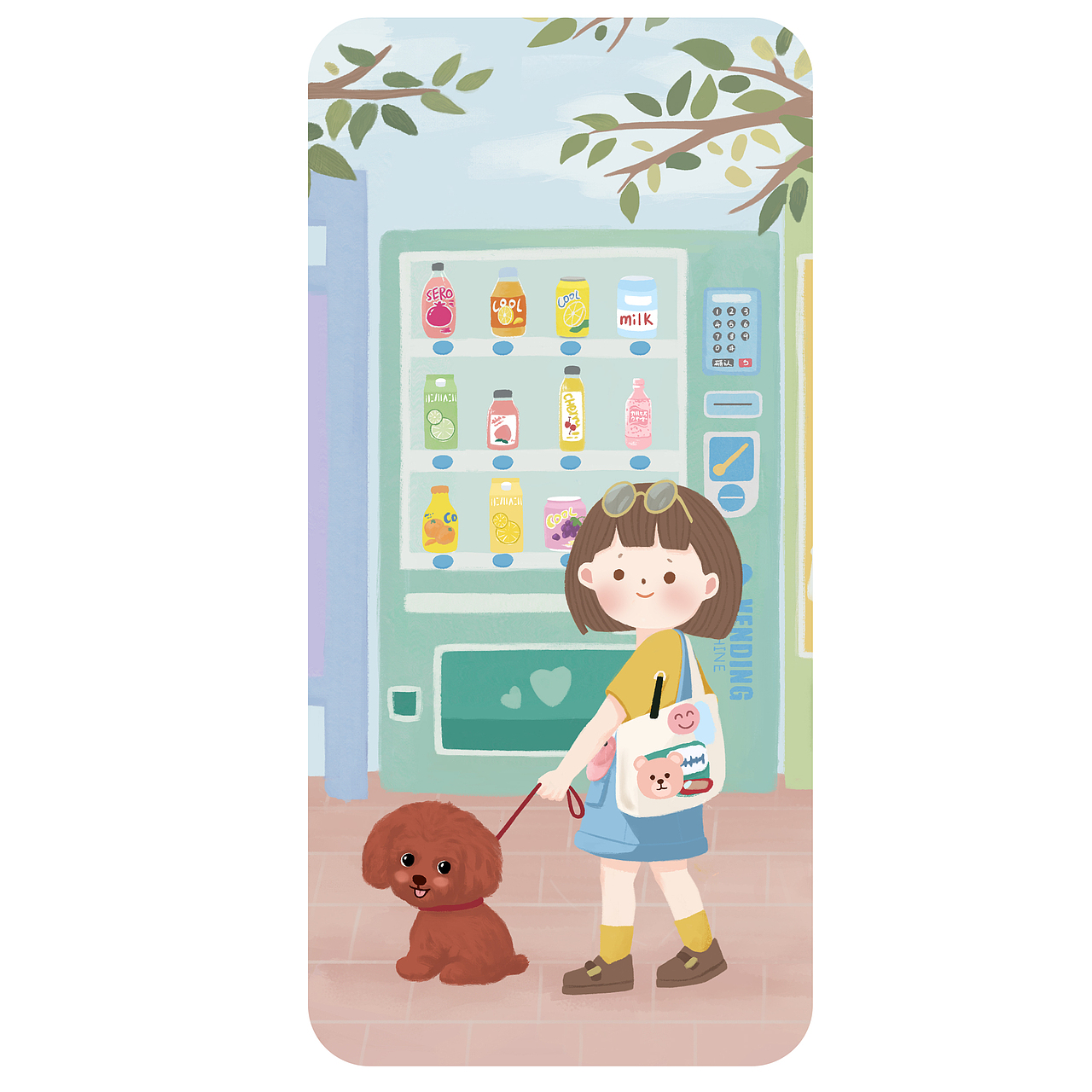 可爱女孩系列（图ZMTY5NjY0NTky） - 商业插画 - 站酷设计师黄花和尚原创素材 - 站酷ZCOOL