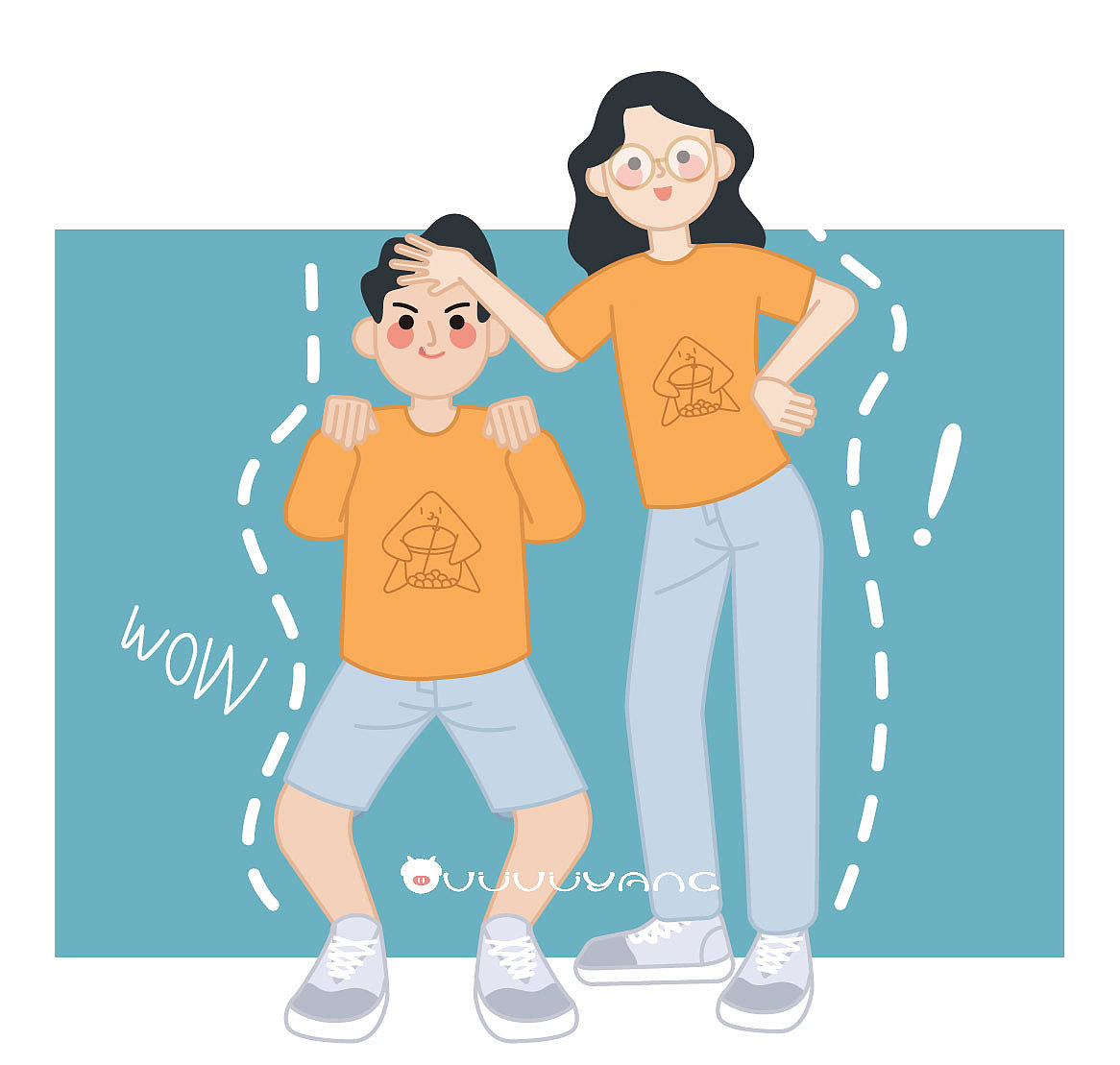 jujuyang&dou2的搞怪合拍