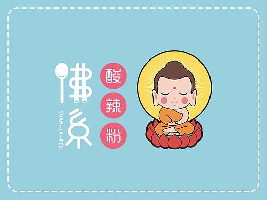 佛系酸辣粉VI全案