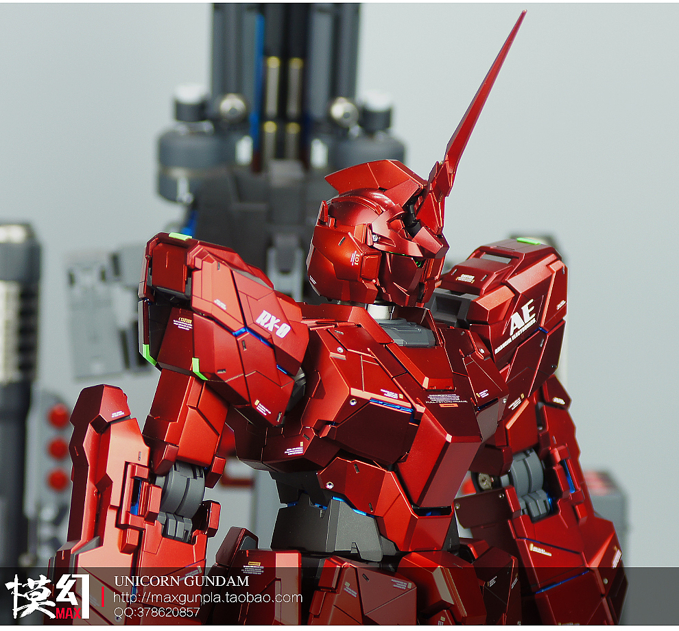 [PG]RX-0 Unicorn Gundam 全装备独角兽高达(改色)