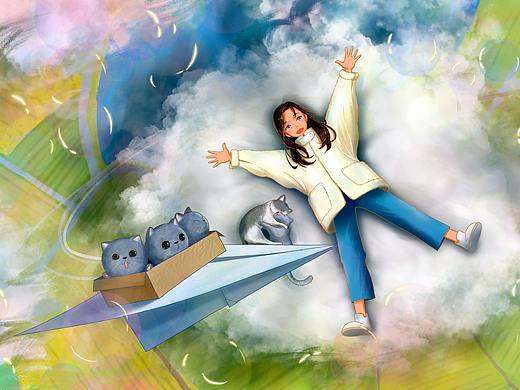 100張插畫（001/100）（個人主頁-ZNDIwOTI0Mjg=） - 創(chuàng)作習(xí)作 - 站酷設(shè)計師貝塔太懶不練習(xí)原創(chuàng)素材 - 站酷ZCOOL