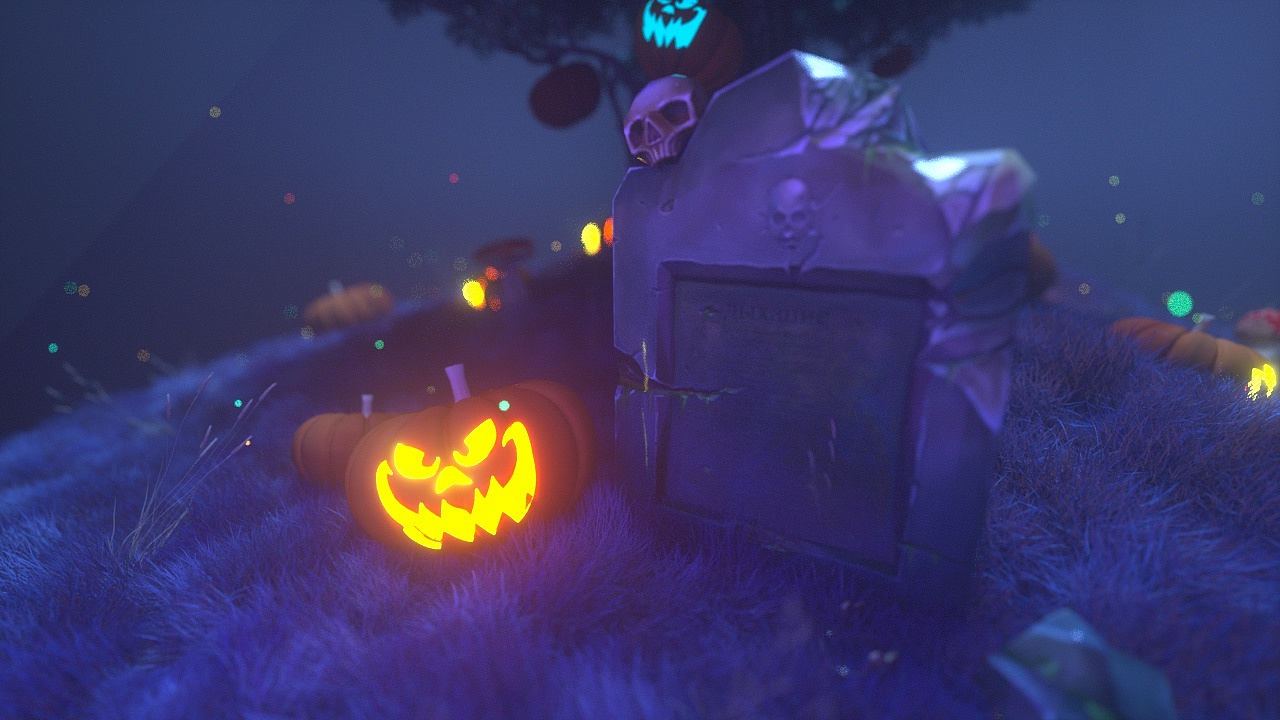 溫馨恐怖小夜景（圖ZMjMwODc1NTUy） - 短片 - 站酷設計師向海_Studio原創(chuàng)素材 - 站酷ZCOOL